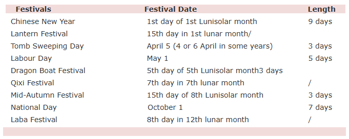 China-Holiday-Calendar